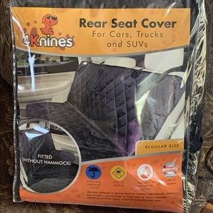 4Knine's Rear Seat Cover 🐾 for Cars, Trucks, and SUVs
